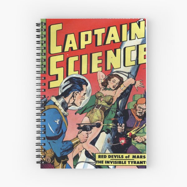 Item preview, Captain Science - Retro Comic Book  designed and sold by RickE.