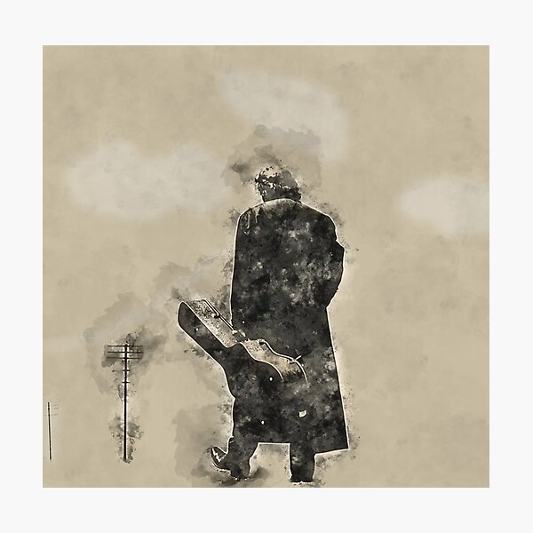 Johnny Cash Man in Black Photographic Print