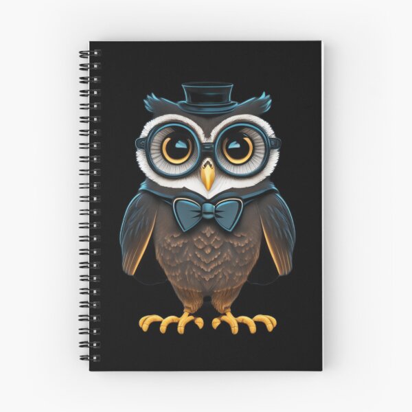 Item preview, Professor Owl - Smart Illustration and Stylish Bird  designed and sold by Just Art's Creations colinw2292@gmail.com.