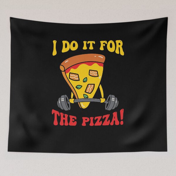 Item preview, Funny I Do It For The Pizza Gym - Graphic For Pizza Fans, Kids and Adults designed and sold by Dungeon-Heaven.