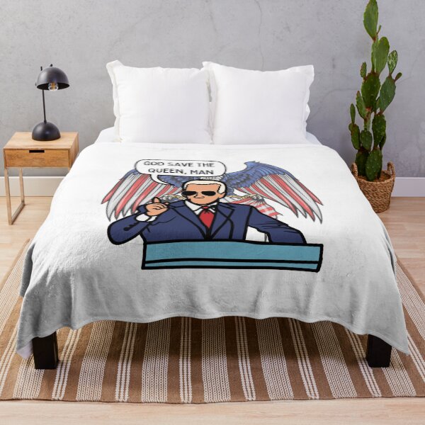 Item preview, Joe Biden Funny Quote - God Save The Queen Man Design designed and sold by RektRepublic.