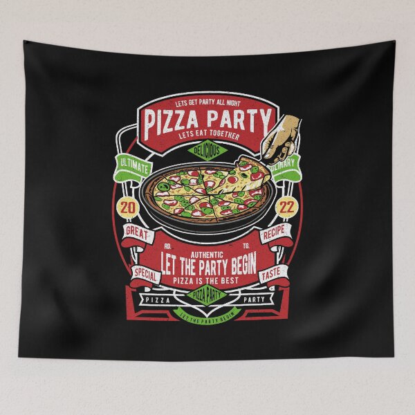 Item preview, Funny Pizza Party - Graphic For Pizza Fans, Kids and Adults designed and sold by Dungeon-Heaven.