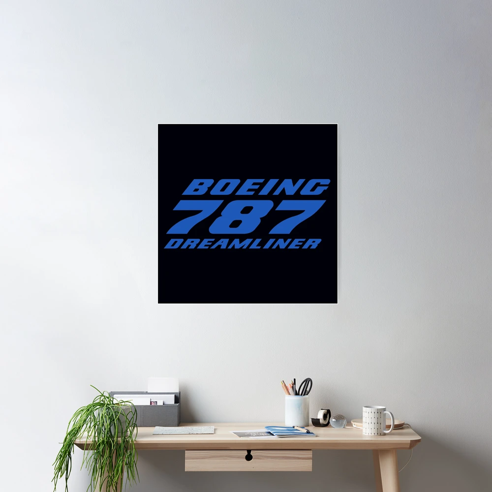 Boeing 787 Dreamliner 入手困難非売品ポスター　サイン入 Boeing 787 Dreamliner