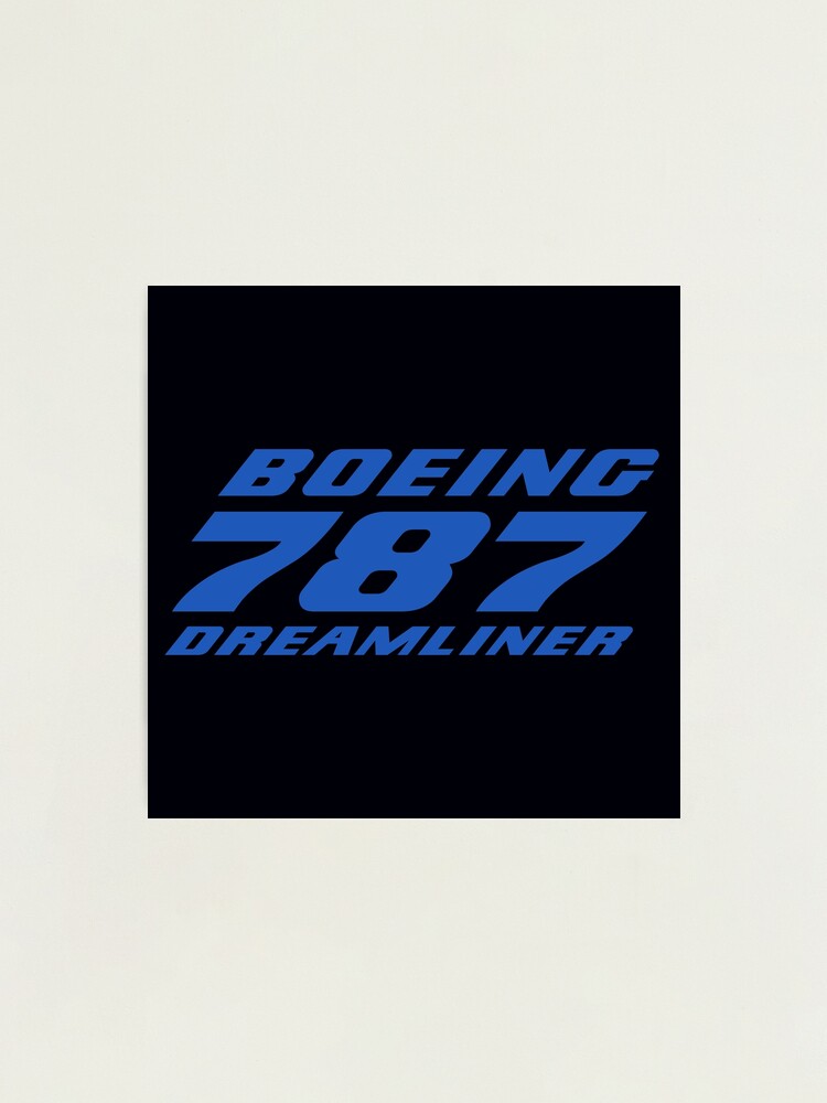 ボーイング787 Boeing 787 Dreamliner   非売品ポスター fpp,x_large,lustre,