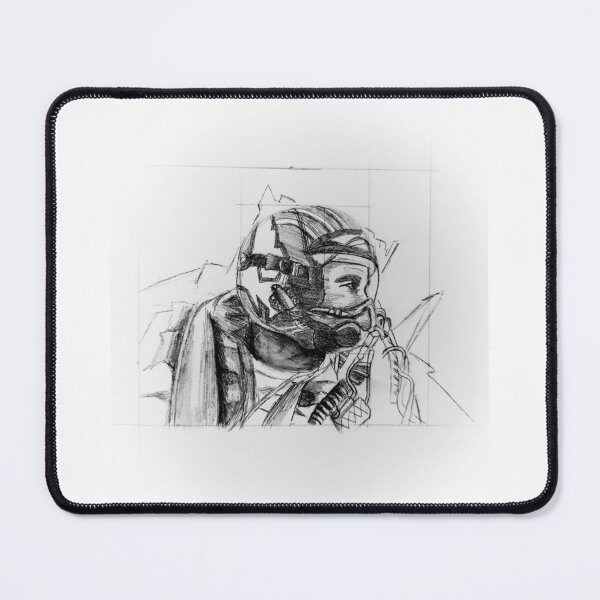 Item preview, Top Gun Maverick Sketch designed and sold by Leazzz.