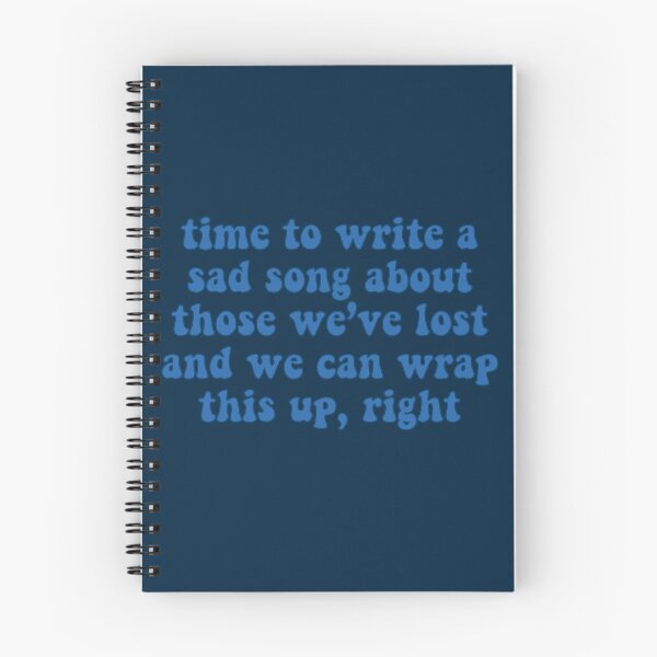 Item preview, Write a Sad Song designed and sold by TheDayisOurs.