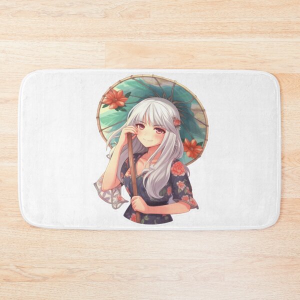 Item preview, Cute Summer Theme Anime Girl designed and sold by NickFound.