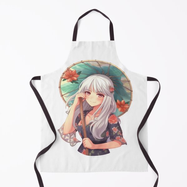 Item preview, Cute Summer Theme Anime Girl designed and sold by NickFound.