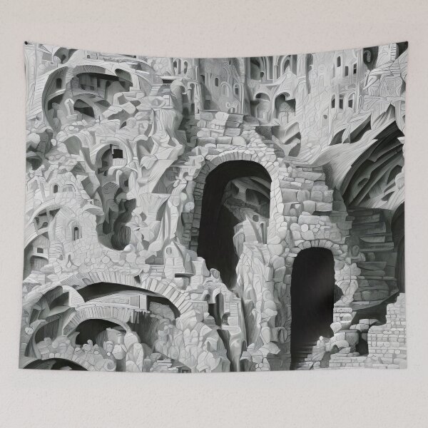 Item preview, Fantasy cave dwellings designed and sold by Glenbobagins.