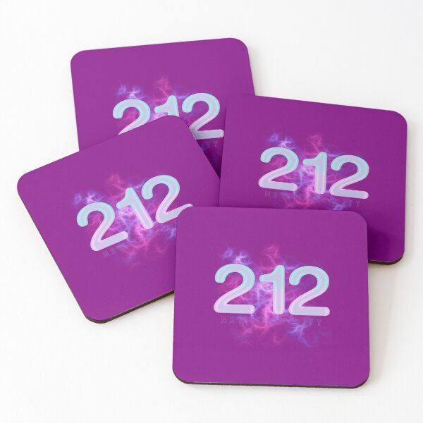 Item preview, 212 neon vibe New York City area code designed and sold by coolcreativeco.