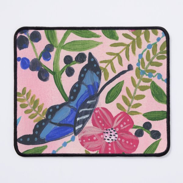 Item preview, Summer Botanical Blue Butterfly designed and sold by JudyHuck.