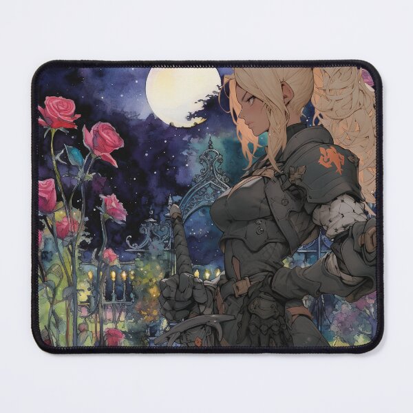 Item preview, Blond Female Knight in Garden designed and sold by HVIUXLEE.
