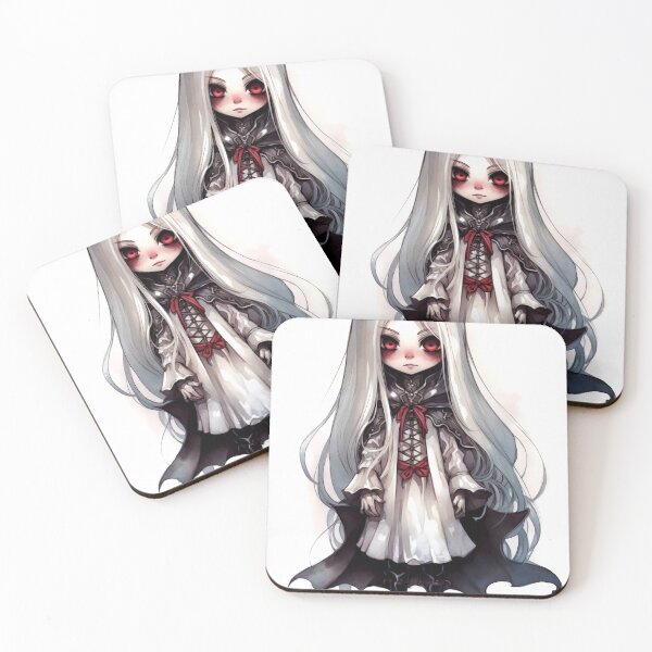 Item preview, Vampiric Character Clipart, Dark Gothic Art, Vampire Image, Bloodsucker, Nocturnal Creature, Horror Style Watercolor designed and sold by CoolorPaint.