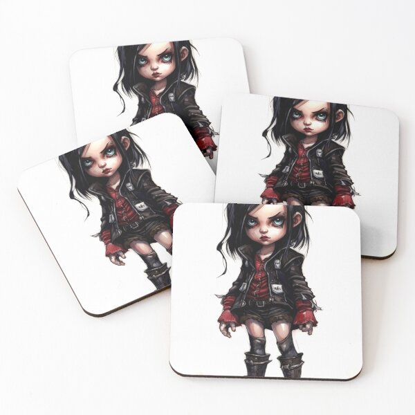 Item preview, Vampiric Character Clipart, Dark Gothic Art, Vampire Image, Bloodsucker, Nocturnal Creature, Horror Style Watercolor designed and sold by CoolorPaint.