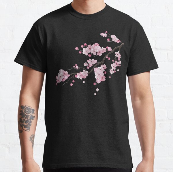 Aperçu de l'œuvre Japonais Sakura Graphic Vintage Cherry Blossom Sakura Tree créée et vendue par MastermanScoz.
