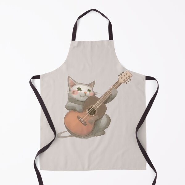 Item preview, Cat musician with guitar designed and sold by KittyKorner0.