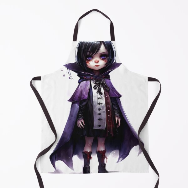 Item preview, Vampiric Character Clipart, Dark Gothic Art, Vampire Image, Bloodsucker, Nocturnal Creature, Horror Style Watercolor designed and sold by CoolorPaint.