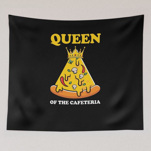 Item preview, Cute Queen Of Pizza - Graphic For Pizza Fans, Kids and Adults designed and sold by Dungeon-Heaven.