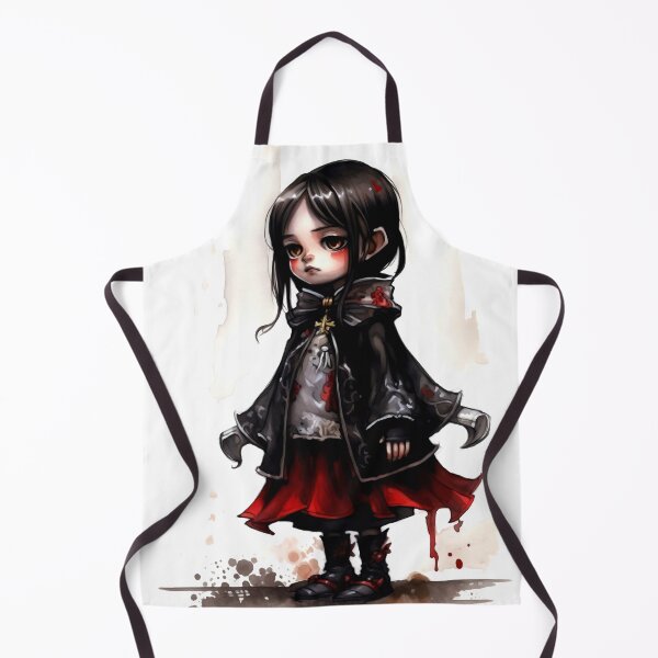 Item preview, Vampiric Character Clipart, Dark Gothic Art, Vampire Image, Bloodsucker, Nocturnal Creature, Horror Style Watercolor designed and sold by CoolorPaint.