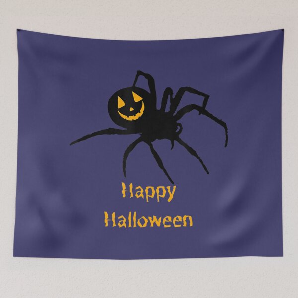 Item preview, Happy Halloween Spider 	 	 designed and sold by mntojgcaw24.