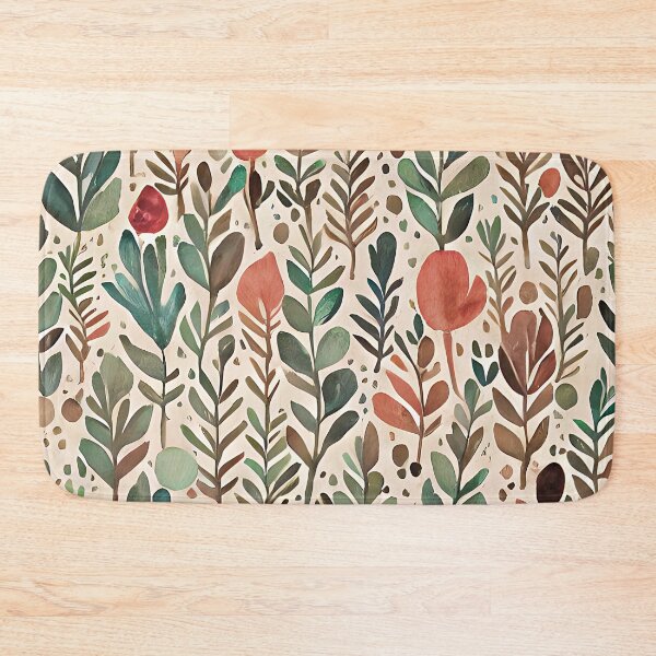 Item preview, Retro earth tones botanical designed and sold by ibelieveimages.