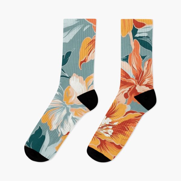 Item preview, "Exuberancia Florar: El Juego Elegante de Flores Gigantes en una Paleta Vibrante" designed and sold by SBD-Shop.