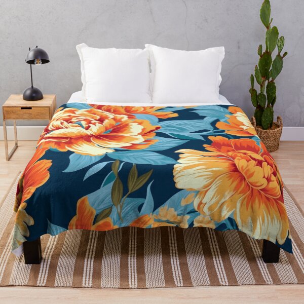 Item preview, "Blossom Bonanza: The Elegant Dance of Giant Flowers in a Vibrant Palette" designed and sold by SBD-Shop.