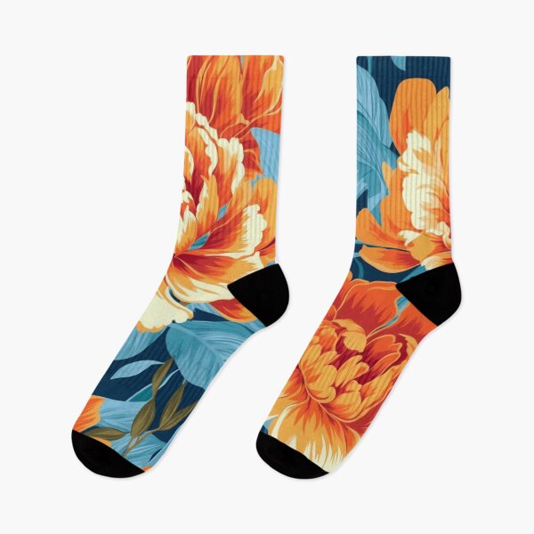 Item preview,   "Blossom Bonanza: The Elegant Dance of Giant Flowers in a Vibrant Palette" designed and sold by SBD-Shop.
