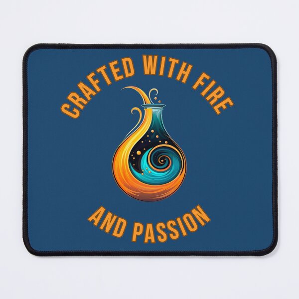 Item preview, Crafted with Fire and Passion Glassblowing Hobby designed and sold by EVA4designs.