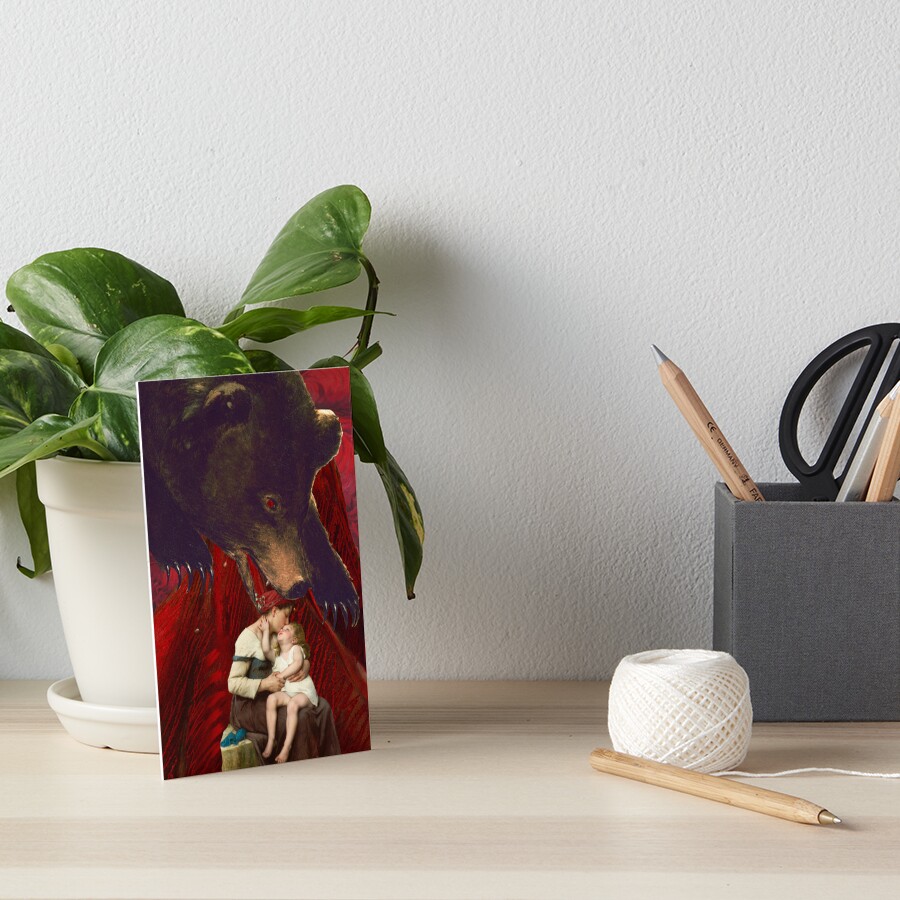 Item preview, Art Board Print designed and sold by WildRootsArt.
