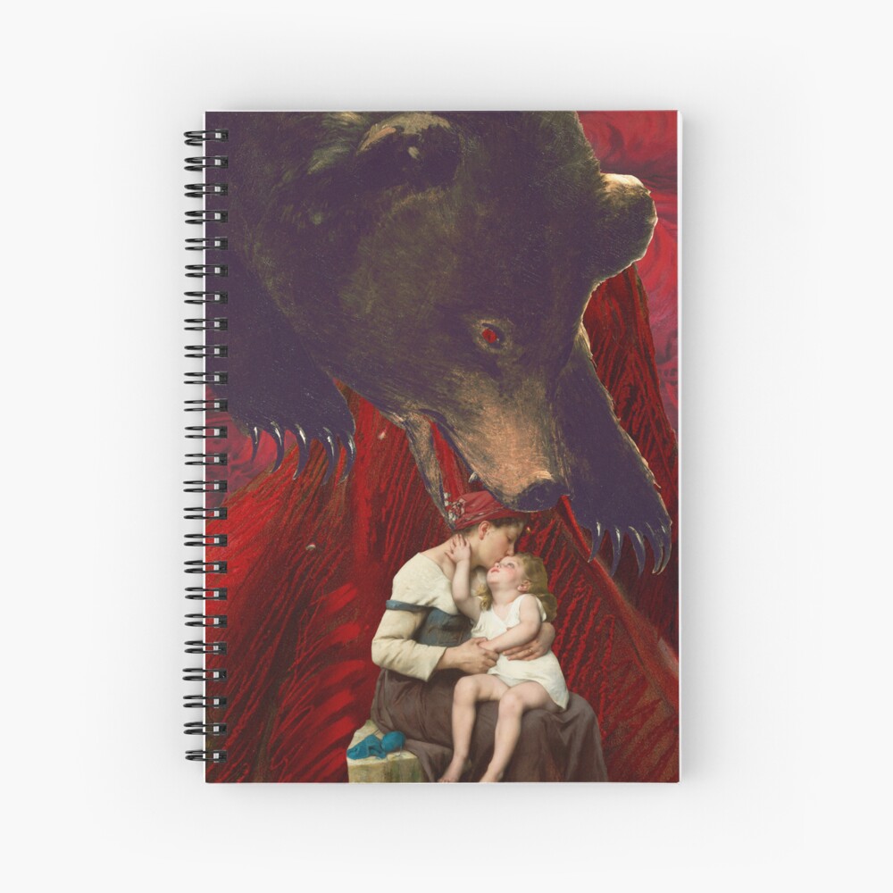 Item preview, Spiral Notebook designed and sold by WildRootsArt.