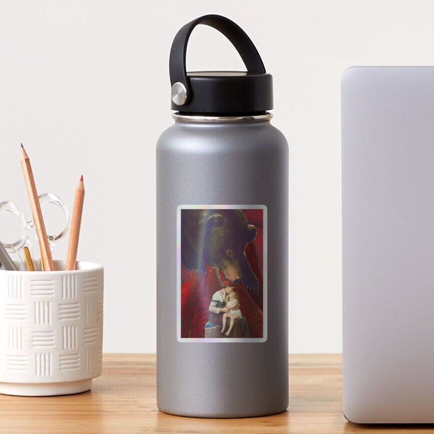Item preview, Holographic Sticker designed and sold by WildRootsArt.