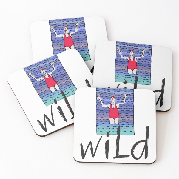 Item preview, Wild Swimming Water Woman  designed and sold by krisevansart.
