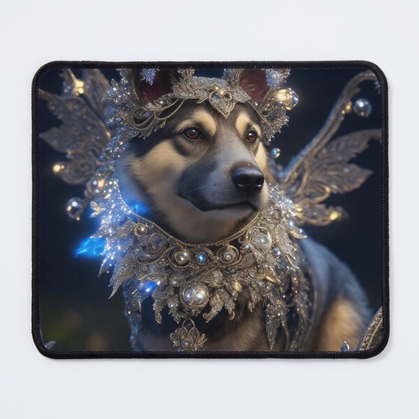 Item preview, Alsatian With Jewels Art Inspired By Dog Breeds designed and sold by CDC40.