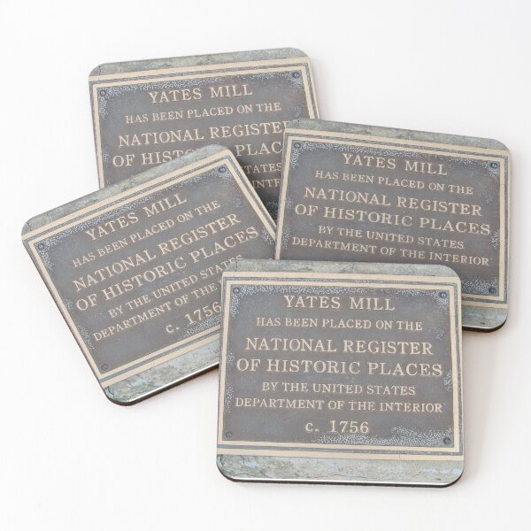 Item preview, Yates Mill National Register Plaque designed and sold by YatesMillStore.