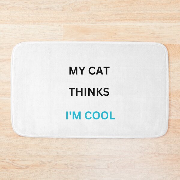 Item preview, DPrompt Design, T-Shirt, Funny Shirt, Dad Gifts, Mom Gift, Their Gifts , Graphic Tee, MY CAT THINKS I'M COOL designed and sold by DPrompt.