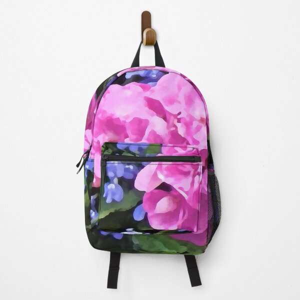 Item preview, Geraniums and Periwinkle designed and sold by Susan Savad.