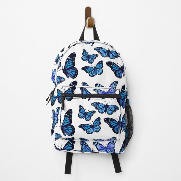 Item preview, monarch butterfly sticker pack blue designed and sold by retrippy.