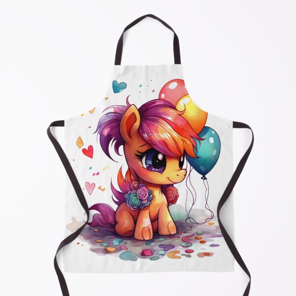 Item preview, Clipart de Cumpleaños de My Little Pony, Arte de Cumpleaños de Pony, Caballo de Fiesta, Pony de Globo, Caballo de Regalo, Suministros de Artesanía de Pastel, Arte de Acuarela designed and sold by CoolorPaint.