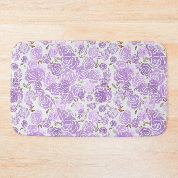 Item preview, Roses pattern - violet designed and sold by Nira-Bar.