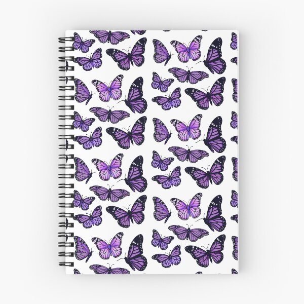 Item preview, Monarch butterfly sticker pack purple designed and sold by retrippy.