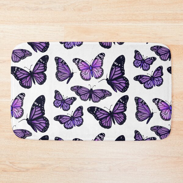 Item preview, Monarch butterfly sticker pack purple designed and sold by retrippy.