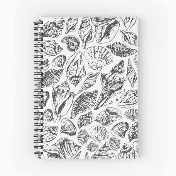 Item preview, Seashells pattern designed and sold by bokasin.