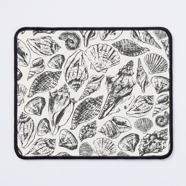 Item preview, Seashells pattern designed and sold by bokasin.