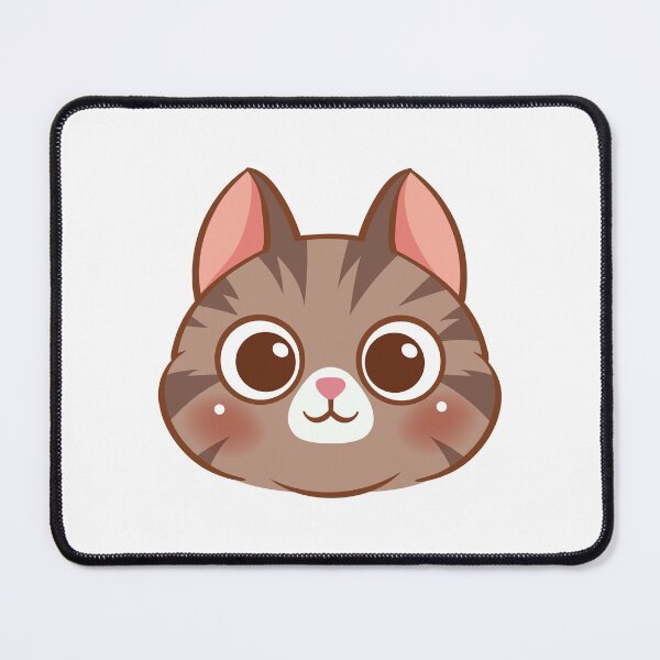 Item preview, Cartoon cute cat face designed and sold by Tony J.