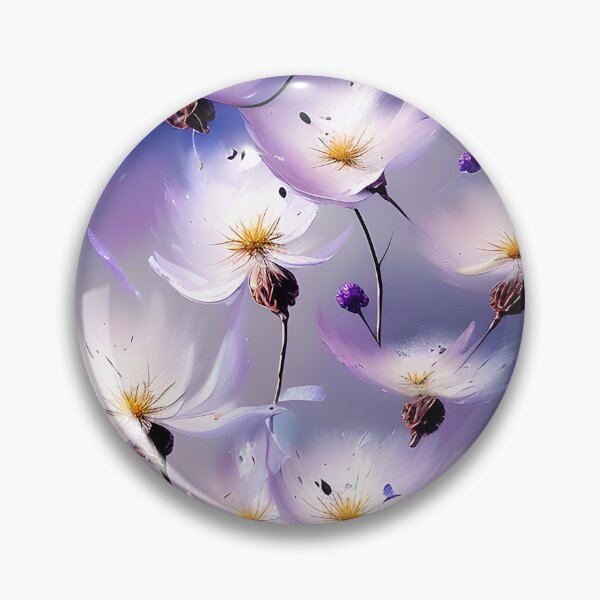 Item preview, Purple wispy blossoms designed and sold by ibelieveimages.