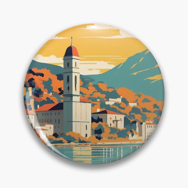 Item preview, Retro Travel Poster Lake Garda - Vintage Wall Art designed and sold by StrasserArt.