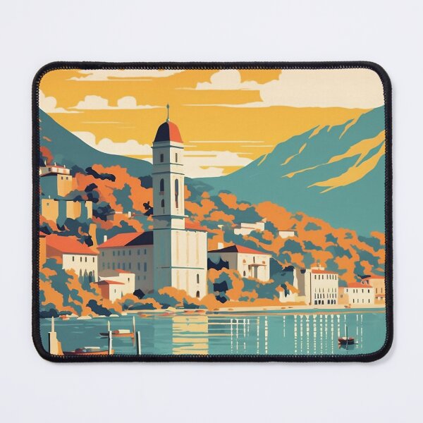 Artikelvorschau, Retro Reiseplakat Gardasee - Vintage Wandkunst entworfen und verkauft von StrasserArt.