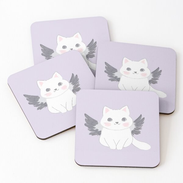 Item preview, Cute Cat with Fairy Wings designed and sold by KittyKorner0.