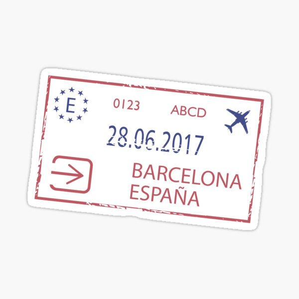 Item preview, Barcelona travel sticker designed and sold by theirishtea.